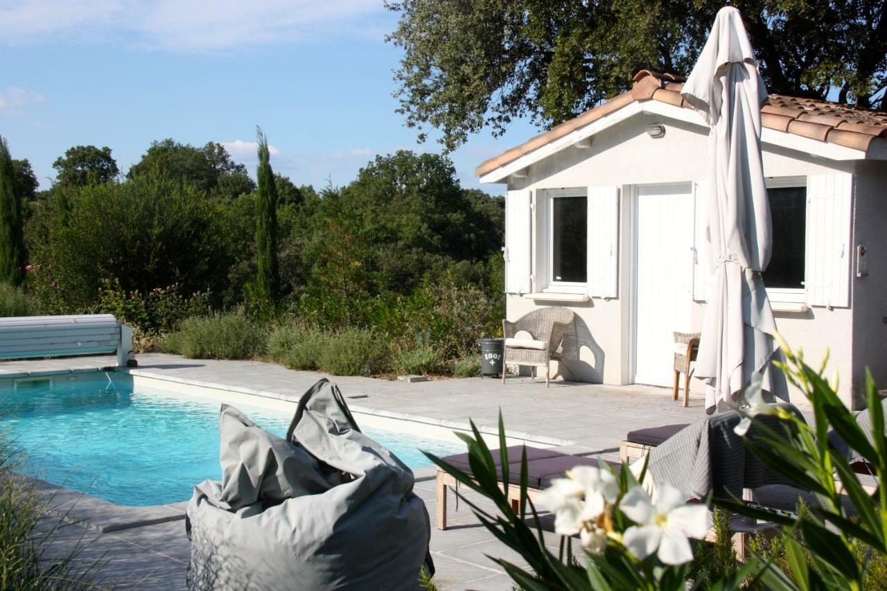 Villa Au Coin Des Cerisiers Montclus  Exterior foto
